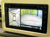 【全方位モニター用カメラ】専用のカメラにより、上から見下ろしたような視点で360度クルマの周囲を確認することができます☆死角部分も確認しやすく、狭い場所での切り返しや駐車もスムーズに行えます。