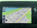 見やすい日産純正ナビゲーションです。