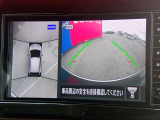 上からの視点で狭い駐車場への駐車などに役立つアラウンドビューモニターです♪