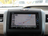 ナビが付いていると知らない道でも安心です。