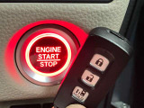 【プッシュエンジンスタートシステム】エンジン始動・停止をワンタッチで行うことが出来ます。