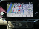 大きなモニターのメモリーナビゲーションではじめての道や知らない道も快適にドライブ!