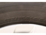 175/70R14    車両装着タイヤサイズです。 タイヤのご相談も石川トヨペットカローラにお任せください