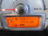 走行距離です(^^♪平均燃費・瞬間燃費なども表示可能な多機能メーターです☆