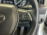 前方の車との車間を設定し、スピードを上げたり緩めたりを自動で行ってくれる追尾式の「レーダークルーズ」。上級装備の一つです!高級車にしかつかない嬉しい機能です。