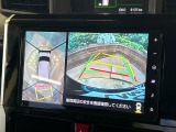 【パノラミックビューモニター】専用のカメラにより、上から見下ろしたような視点で360度クルマの周囲を確認することができます☆死角部分も確認しやすく、狭い場所での切り返しや駐車もスムーズに行えます。