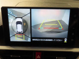 バック時の運転をサポートするバックガイドモニター&パノラミックビューモニター付
