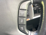【クルーズコントロール】高速道路もラクラク走行。アクセルを離しても一定速度で走行ができ、長距離運転時の負担を軽減!加速・減速も簡単なスイッチ操作で調整できます。