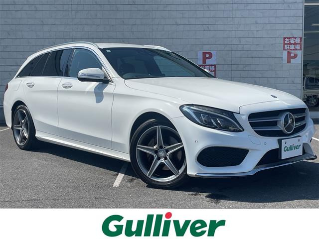 Cクラスワゴン C200 スポーツ 本革仕様 本革シート 修復歴無し