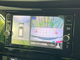 【アラウンドビューモニター】専用のカメラにより、上から見下ろしたような視点で360度クルマの周囲を確認することができます☆死角部分も確認しやすく、狭い場所での切り返しや駐車もスムーズに行えます。
