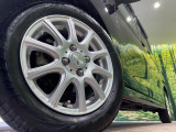 【14インチアルミホイール】外観にマッチしたアルミホイールを装着しております。各種アルミホイールや、スタッドレスタイヤも取扱いしております。是非ご相談ください♪