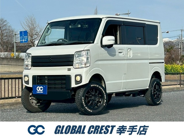 エブリイワゴン PZターボスペシャル 4WD 1年保証付 修復無 記録簿 リフトアップ