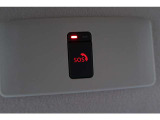 事故や緊急時に専用のオペレーターに繋がるSOSコール(NissanConnect加入が必要です。