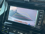 【バックカメラ】駐車時に後方がリアルタイム映像で確認できます。大型商業施設や立体駐車場での駐車時や、夜間のバック時に大活躍!運転スキルに関わらず、今や必須となった装備のひとつです!