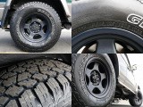 タイヤはブラッドレーV AW&times;YOKOHAMAジオランダーA/T4(265/75/16)です。