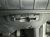 ETC車載器付きです。高速道路の料金所もスムーズに通過できます。