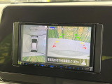 【アラウンドビューモニター】専用のカメラにより、上から見下ろしたような視点で360度クルマの周囲を確認することができます☆死角部分も確認しやすく、狭い場所での切り返しや駐車もスムーズに行えます。