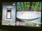 【アラウンドビューモニター】専用のカメラにより、上から見下ろしたような視点で360度クルマの周囲を確認することができます☆死角部分も確認しやすく、狭い場所での切り返しや駐車もスムーズに行えます。