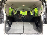 普段のお買い物や通勤、送迎等に十分な荷室スペースを確保しております。セカンドシートを倒すと、大きな荷物の積載も可能です♪