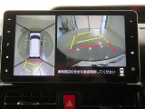 バックガイドモニターで、後方を確認しながら安心して駐車することができます。運転初心者も熟練者も必須の機能ですよ!