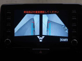 パノラミックビューモニター、左右フロントカメラモード。