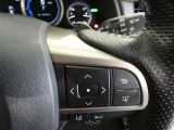 ステアリングスイッチで車両情報を切り替えて必要な必要な情報を確認したりできます。