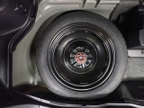 安心のスペアタイヤ装備