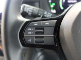 ステアリングスイッチが付いてるから快適なドライブをお楽しみいただけます