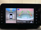 まるで上から見ているようなアラウンドビュー付き☆どこが危ないか音とソナーでお知らせ☆バックカメラも付いています☆安心ですね(^^♪