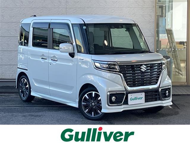 スペーシアカスタム ハイブリッド(HYBRID)  XSターボ ワンオーナー 修復歴無し