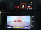 バックガイドモニターを装備しています、車庫入れもラクラクです。