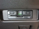 ETC車載器付きです。高速道路の料金所もスムーズに通過できます。
