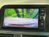 【バックカメラ】駐車時に後方がリアルタイム映像で確認できます。大型商業施設や立体駐車場での駐車時や、夜間のバック時に大活躍!運転スキルに関わらず、今や必須となった装備のひとつです!