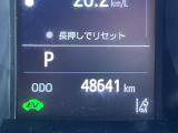 ODOメーターです。新車からの走行距離になります。