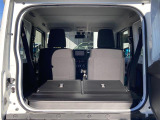 【ラゲッジスペース】リアシートを倒せばこの大容量!!ダンボールなどの大きい荷物も釣り具などの長尺物まで様々載せられそうです!!