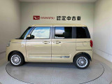 側面からの写真です。ご希望のお車が見当たらない場合は、弊社スタッフがしっかりとお客様のご要望に合ったお車をお探し致します。