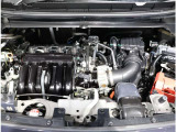 エンジンルーム。スチームがけで汚れも綺麗にクリーニング。コンディションのチェックや維持の面でとってもプラスです。