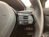 クルーズコントロールを装備しています。高速道路などで一定の速度で走ってくれるので運転が楽ですよ!速度を設定できますので、スピードの出しすぎにも注意できます。