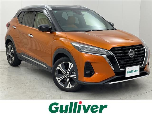 キックス 1.2 X ツートーン インテリアエディション (e-POWER) 本革シート 修復歴無し