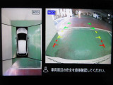 アラウンドビューモニターで車庫入れも空から見ている様に駐車できラクラクです。