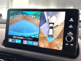 【マルチビューカメラシステム】専用のカメラにより、上から見下ろしたような視点で360度クルマの周囲を確認することができます☆死角部分も確認しやすく、狭い場所での切り返しや駐車もスムーズに行えます。