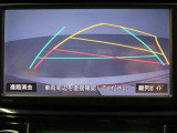 バックガイドモニターで、後方を確認しながら安心して駐車することができます。運転初心者も熟練者も必須の機能ですよ!
