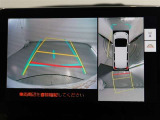 パノラミックビューモニター付きです。車両を上から見たような映像をディスプレイオーディオ画面に表示。運転席からの目視だけでは見にくい、車両周辺の状況をリアルタイムでしっかり確認できます。