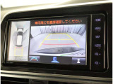 バックガイドモニターで、後方を確認しながら安心して駐車することができます。運転初心者も熟練者も必須の機能ですよ!