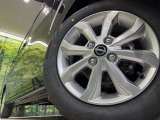 【純正14インチアルミホイール】外観にマッチした純正アルミホイールを装着しております。各種社外アルミホイールや、スタッドレスタイヤも取扱いしております。是非ご相談ください♪