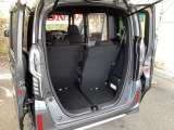 リアシートがあっても、しっかり荷物を積む事ができます。