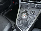 6速マニュアルトランスミッション!