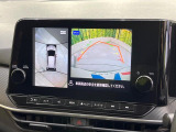 【アラウンドビューモニター】専用のカメラにより、上から見下ろしたような視点で360度クルマの周囲を確認することができます☆死角部分も確認しやすく、狭い場所での切り返しや駐車もスムーズに行えます。