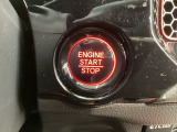 ワンプッシュでエンジンのスタート、ストップが出来て便利です。