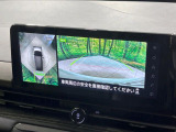 【アラウンドビューモニター】専用のカメラにより、上から見下ろしたような視点で360度クルマの周囲を確認することができます☆死角部分も確認しやすく、狭い場所での切り返しや駐車もスムーズに行えます。